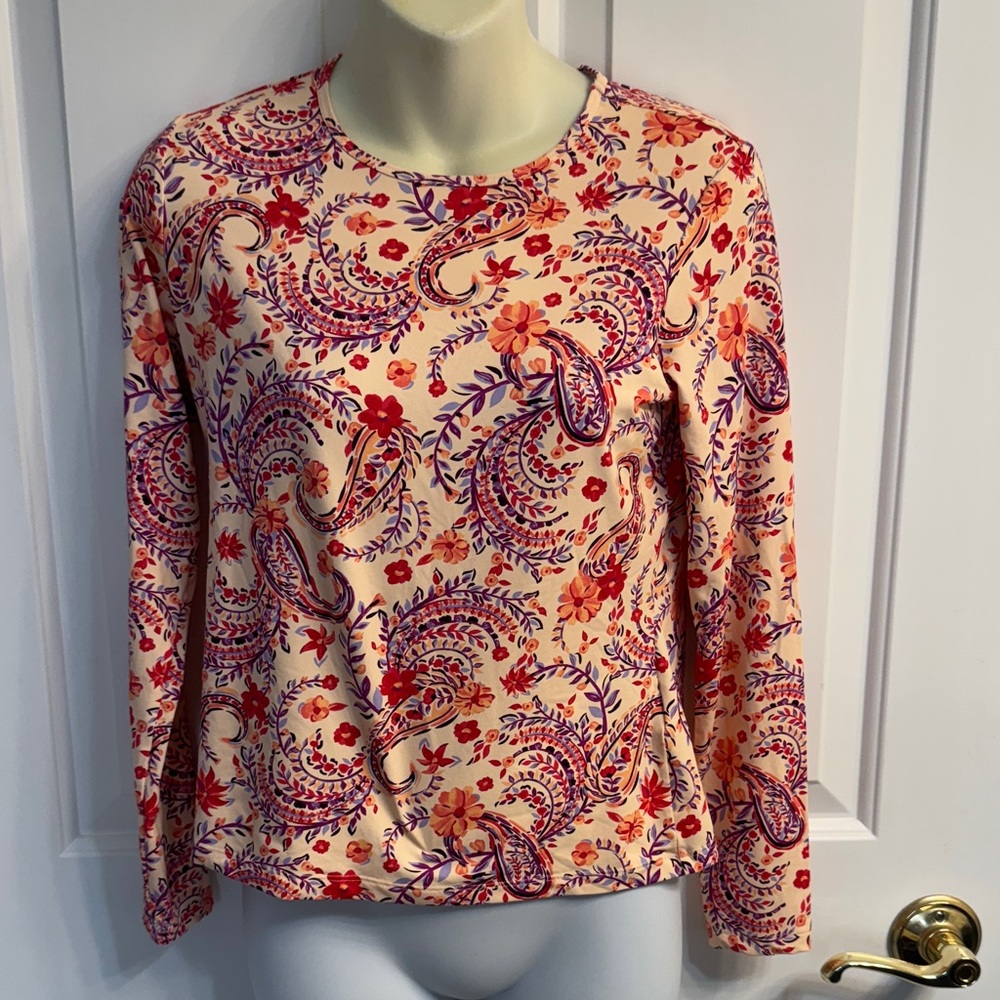 Land’s End rash guard top